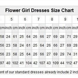 Flower Girl Dress Flower Girl Dresses Round Neck..