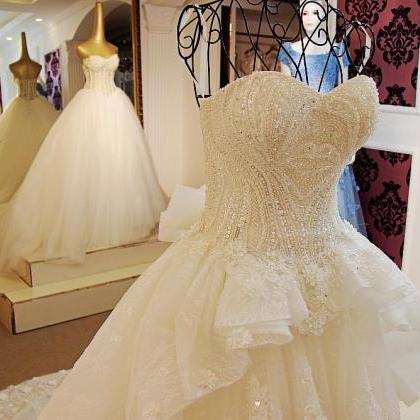 Luxury Arabia Wedding Dresses Ball Gown Wedding..